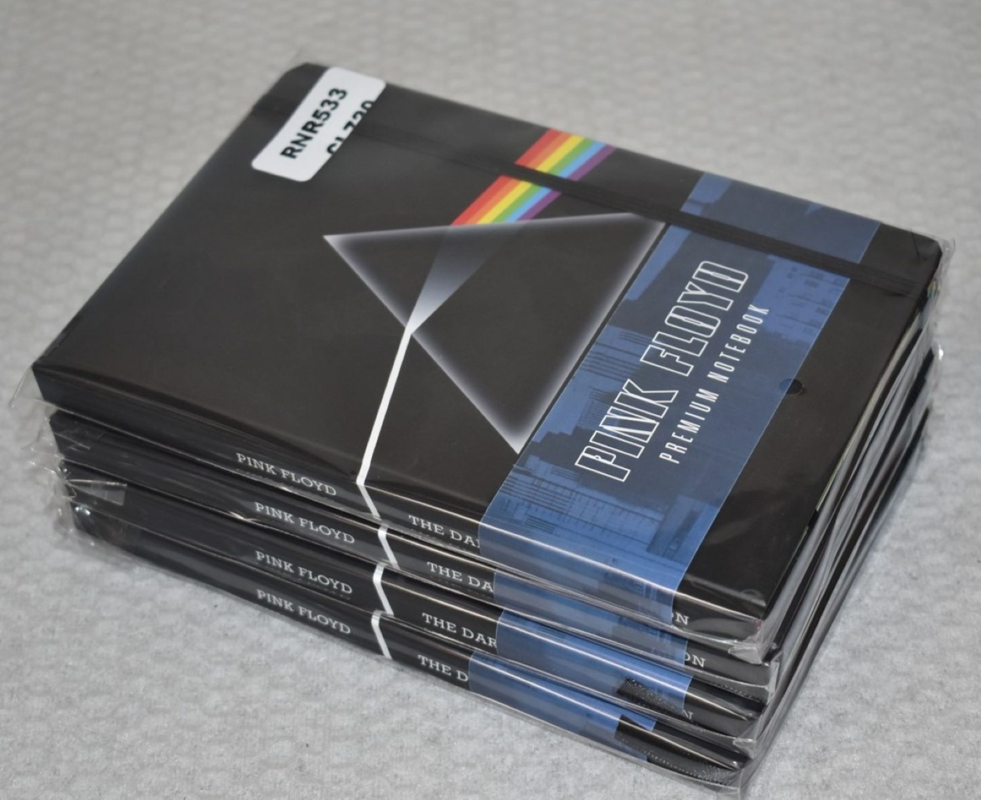 4 x Pink Floyd Darkside of the Moon Premium A5 Notebooks by Pyramid - RRP £48 - Image 3 of 8