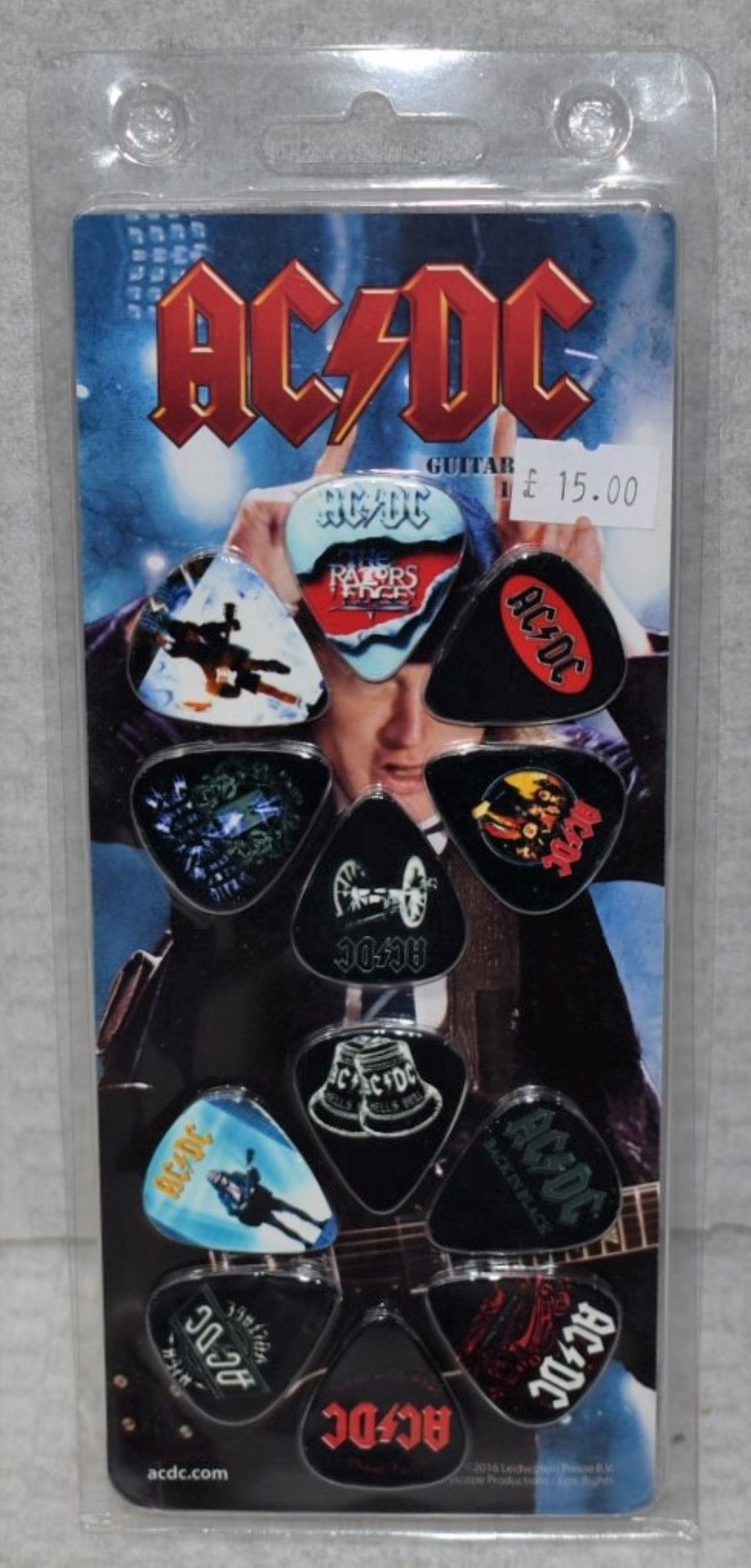70 x Guitar Pick Multipacks By Perris - Bowie, Pink Floyd, Rush, Iron Maiden & ACDC - RRP £1,050 - Image 9 of 16
