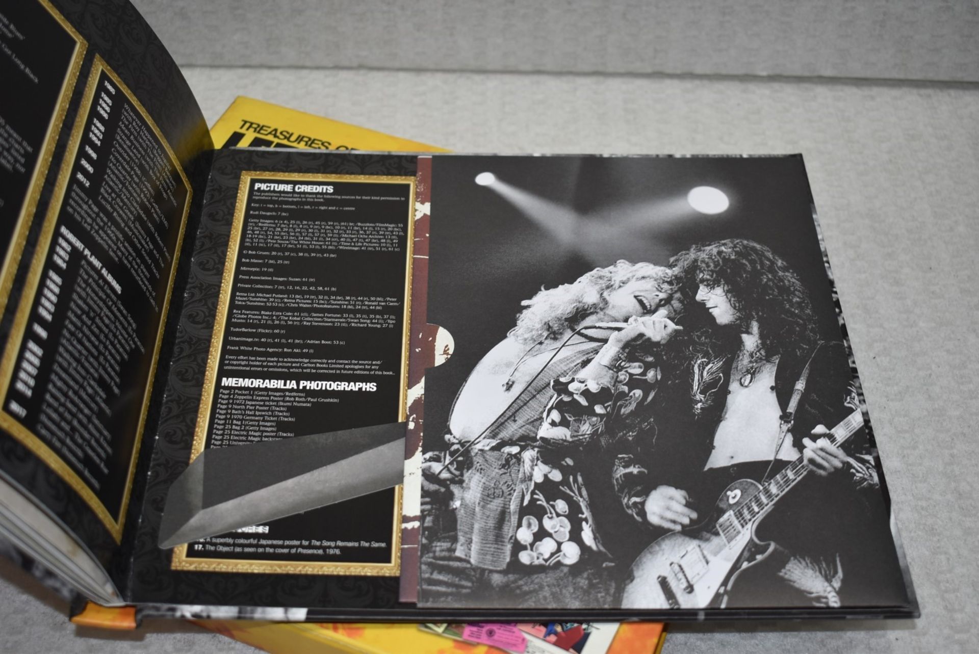 1 x Treasures of Led Zeppelin Box Set - Includes Illustrated Book and Facsimiles of Rare Memorabilia - Image 7 of 9