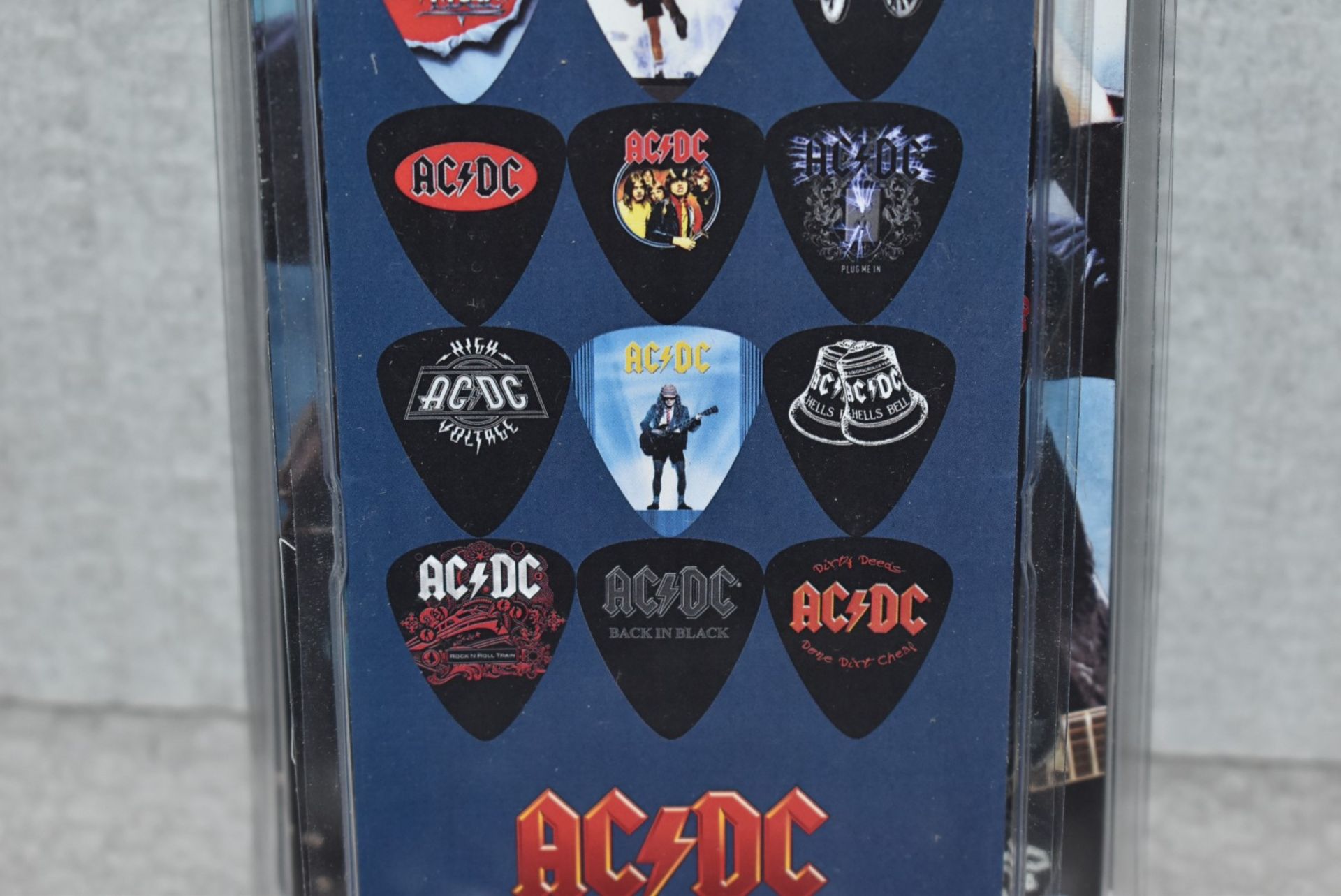 10 x ACDC Guitar Pick Multipacks By Perri's - 6 Picks Per Pack - Officially Licensed Merchandise - - Image 4 of 8