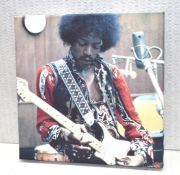 1 x Jimmy Hendrix Canvas Print Wall Picture - Size 40 x 40 cms - Officially Licensed Merchandise