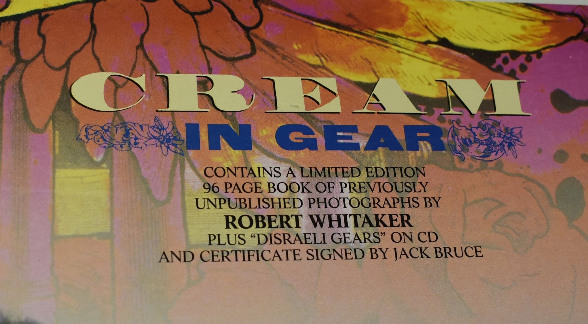 1 x Cream in Gear Limited Edition Box Set Featuring a 96 Page Book of Previously Unpublished - Image 2 of 14