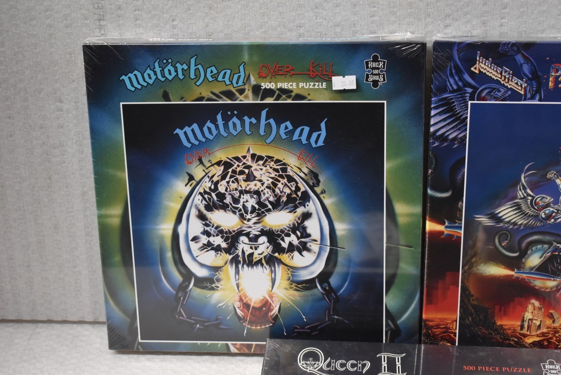 3 x 500 Piece Jigsaws By Rock Saws - Includes Judas Priest, Queen & Motorhead - RRP £60 - Image 2 of 4