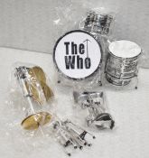 1 x Miniature Drum Kit - The Who - Officially Licensed Merchandise - New & Unused - RRP £50