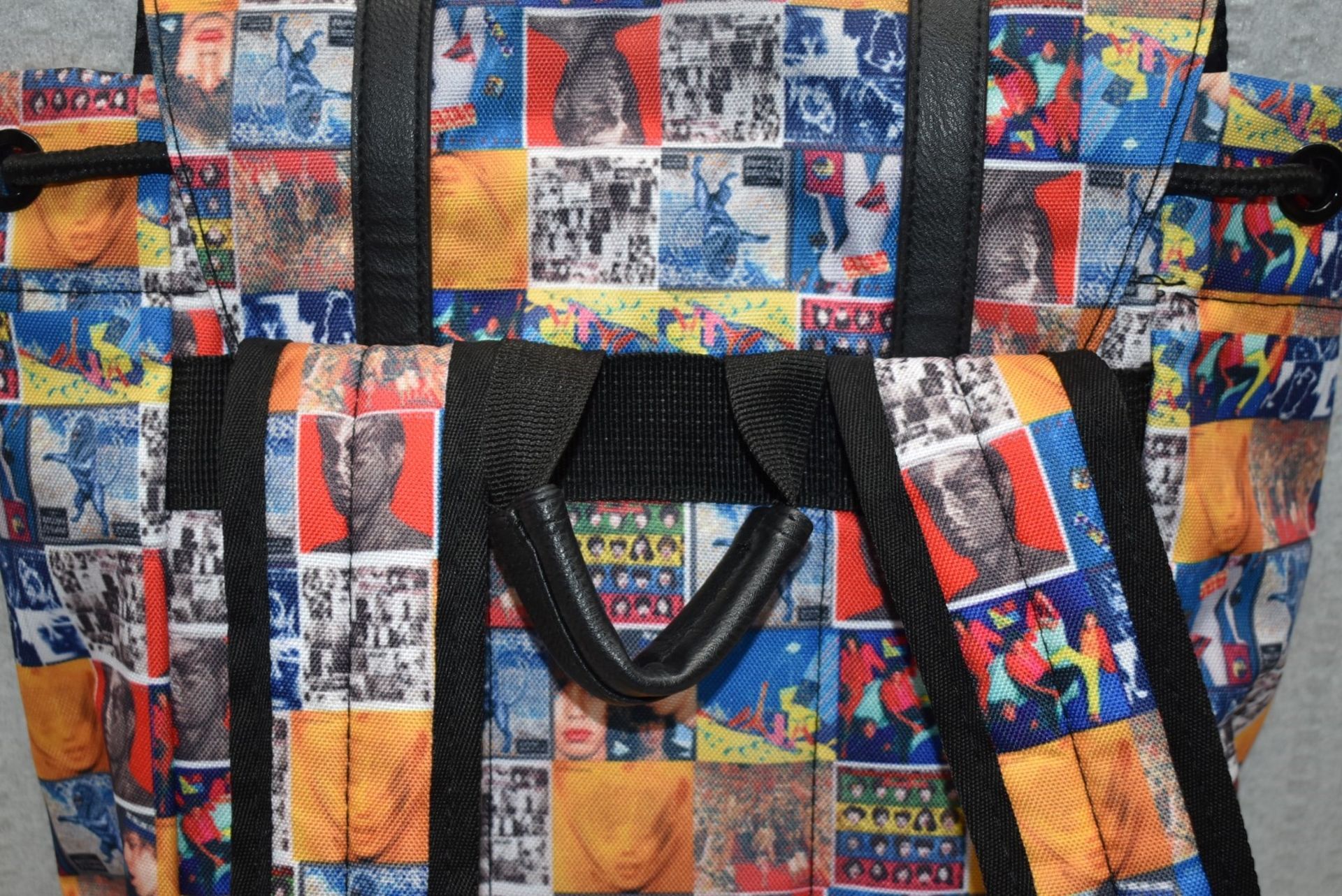 1 x Rolling Stones Vintage Style Heritage Backpack Bag By Rocksax - New & Unused - RRP £50 - Image 5 of 8