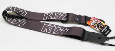 1 x Kiss Guitar Strap by Perri's - Officially Licensed Merchandise - RRP £30 - New & Unused - Ref: