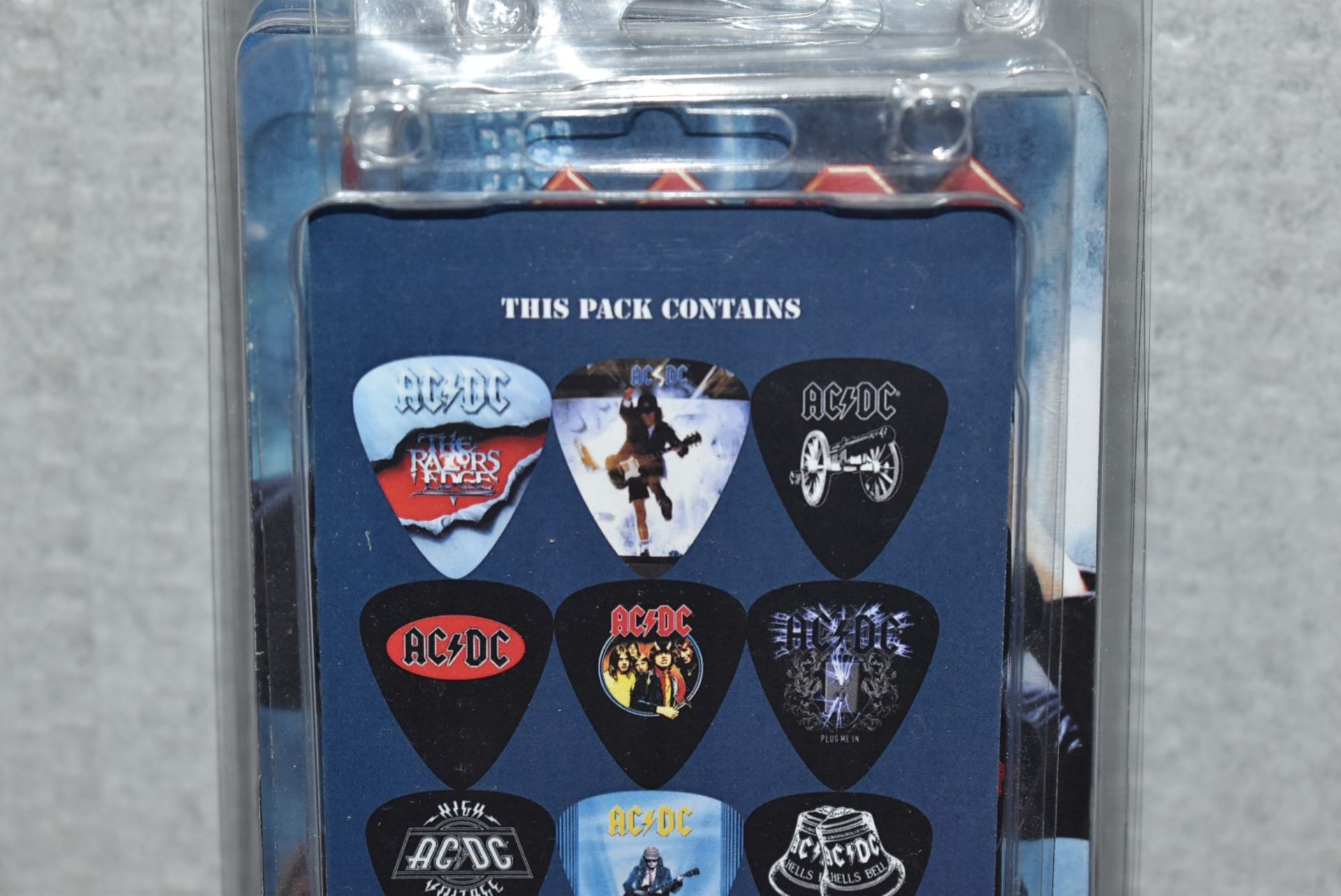 10 x ACDC Guitar Pick Multipacks By Perri's - 6 Picks Per Pack - Officially Licensed Merchandise - - Image 5 of 8