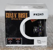 1 x Ceramic Drinking Mug - GUNS N ROSES - Officially Licensed Merchandise - New & Boxed - Ref: PX243