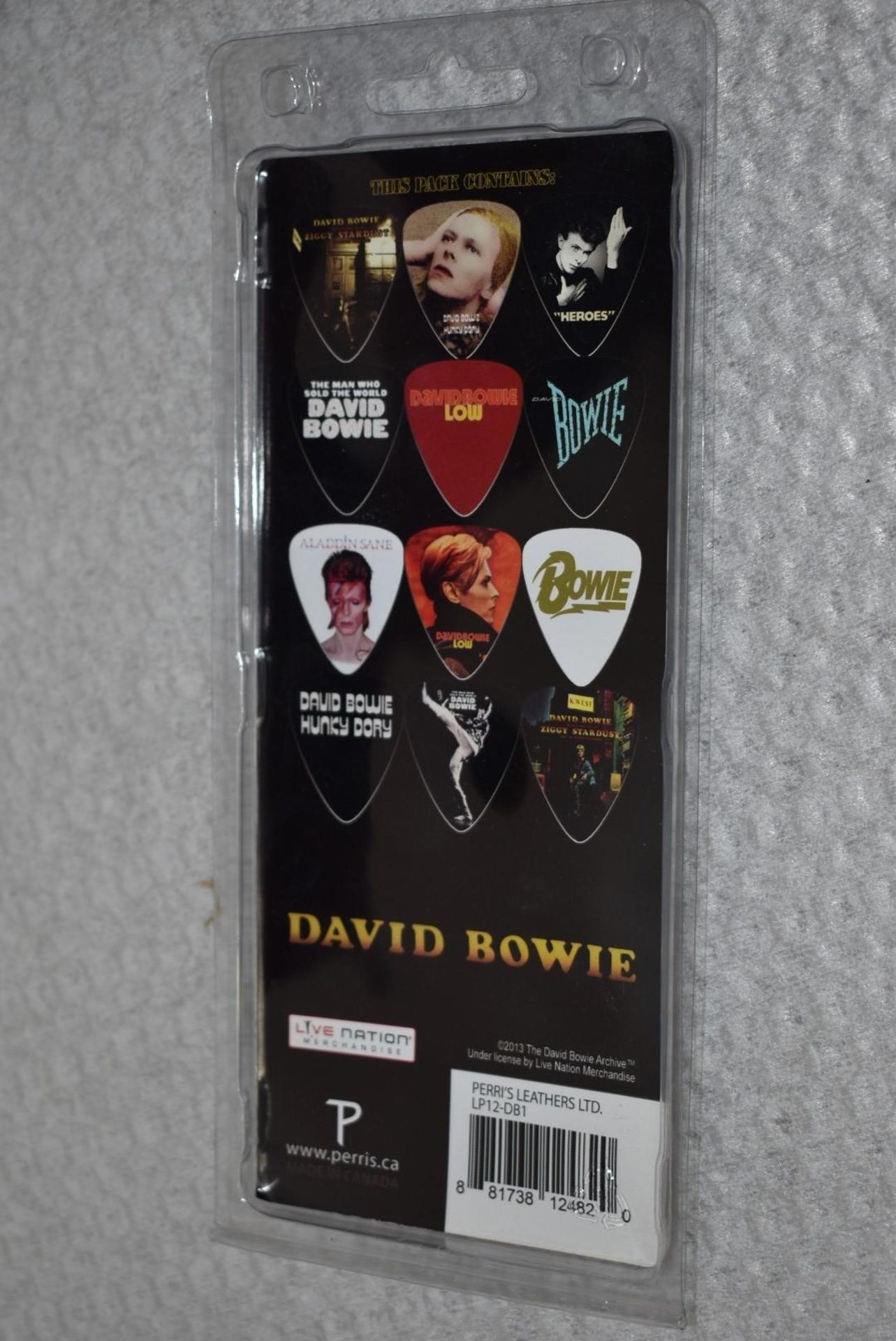 70 x Guitar Pick Multipacks By Perris - Bowie, Pink Floyd, Rush, Iron Maiden & ACDC - RRP £1,050 - Image 14 of 16