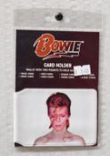 20 x David Bowie Card Holder Wallets - Officially Licensed Merchandise - New & Unused - RRP £100