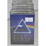 10 x Packs of Official Pink Floyd Poker Size Deck Playing Cards - Features 52 Pieces of the Darkside