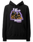 1 x Deep Purple Hooded Jumper - Black Night Japan - Size: XXL - New & Unused - RRP £40