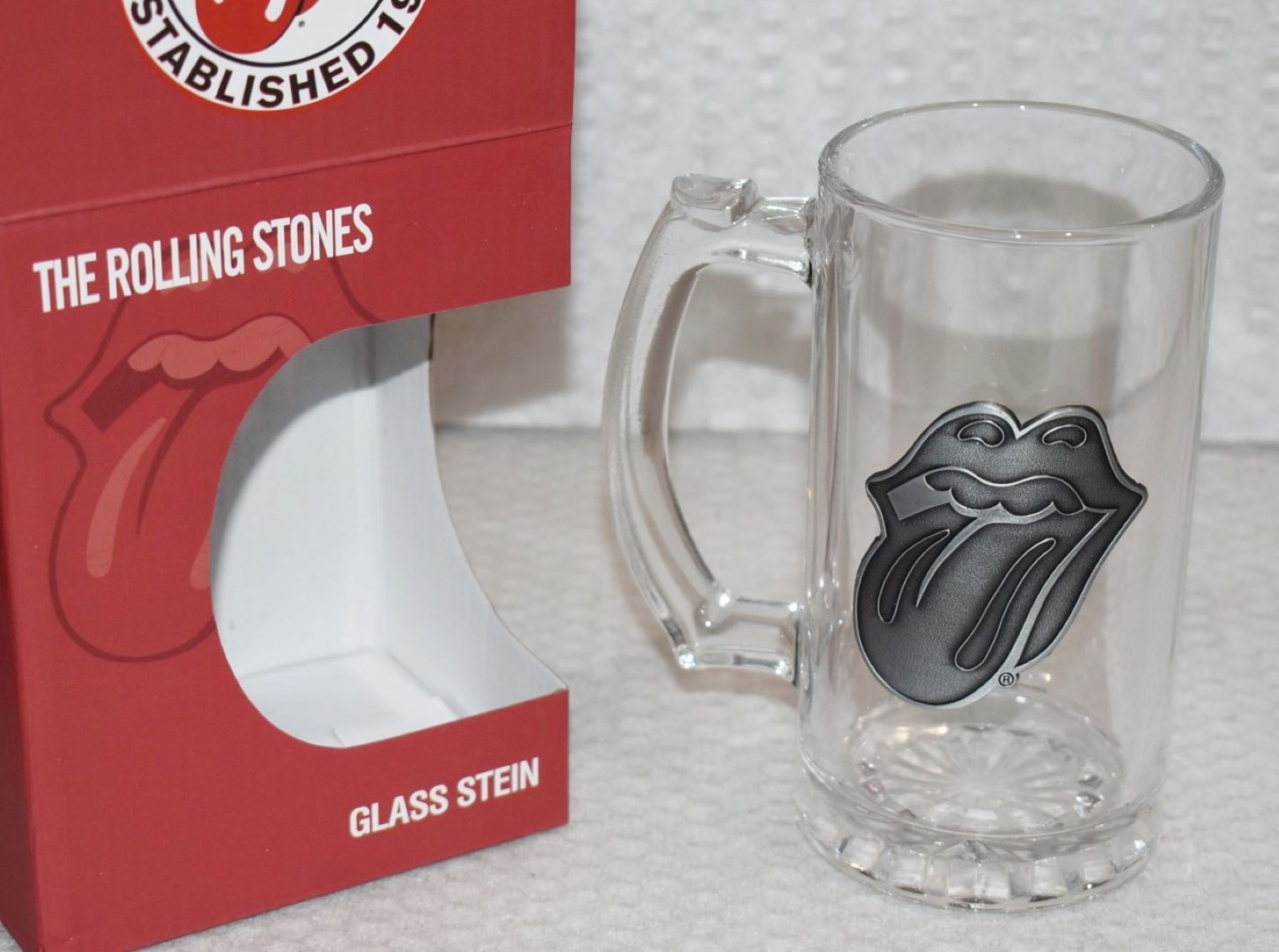 1 x Rolling Stones Half Pint Drinking Stein in Gift Box - Officially Licensed Merchandise By Bravado - Image 4 of 7