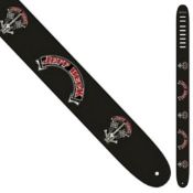 1 x Jeff Beck Leather Guitar Strap by Perri's - Officially Licensed Merchandise - RRP £40