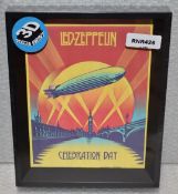 3 x Led Zeppelin Celebration Day Framed 3D Pictures - Size: 23 x 18.5 cms