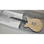 1 x Miniature Hand Made Guitar - ACDC Malcolm Young Gretsch Jet Firebird - New & Unused - RRP £35
