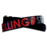 2 x Men's Rolling Stones Belts by Bravado - PU Leather - Iconic Tongue Logo - RRP £40