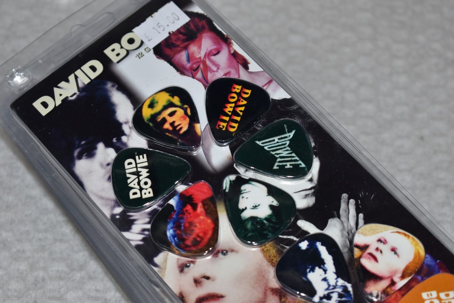 10 x David Bowie Guitar Pick Multipacks By Perri's - 6 Picks Per Pack - Officially Licensed - Image 3 of 7