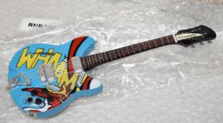 1 x Miniature Hand Made Guitar - The Jam Paul Weller Rickenbacker - New & Unused - RRP £35