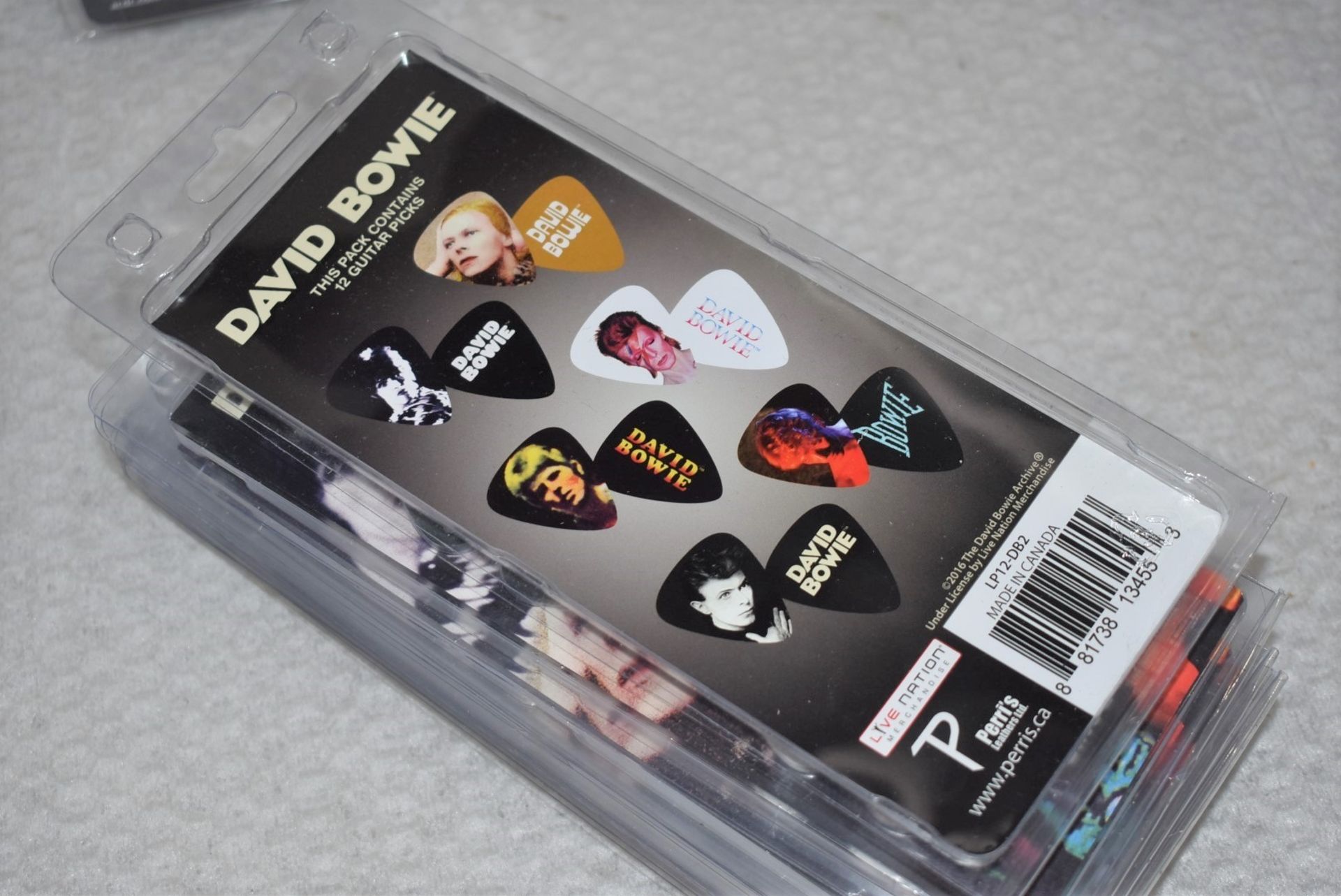10 x David Bowie Guitar Pick Multipacks By Perri's - 6 Picks Per Pack - Officially Licensed - Image 7 of 7