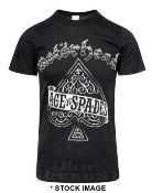 1 x MOTORHEAD Ace Of Spades Short Sleeve Men's T-Shirt by Gildan - Size: Extra Large - Colour: Black