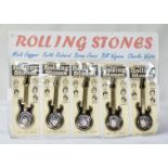 1 x Full Set of Rolling Stones Invicta Guitar Brooches - Unused - CL720 - Location: Altrincham WA14