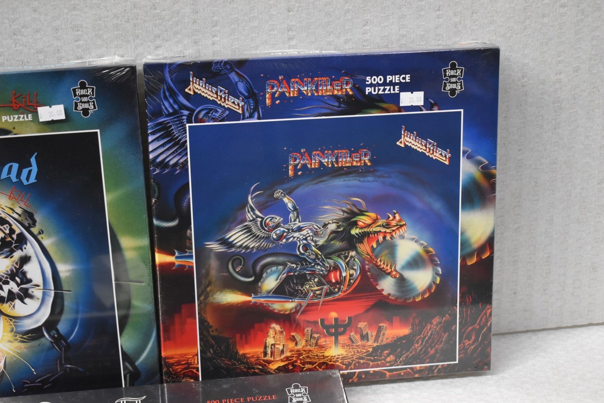 3 x 500 Piece Jigsaws By Rock Saws - Includes Judas Priest, Queen & Motorhead - RRP £60 - Image 3 of 4
