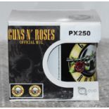 1 x Ceramic Drinking Mug - GUNS N ROSES - Officially Licensed Merchandise - New & Boxed - Ref: PX250