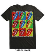 1 x Vintage THE ROLLING STONES Official Merchandise THE NORTH AMERICAN TOUR 1989 Short Sleeve Men'