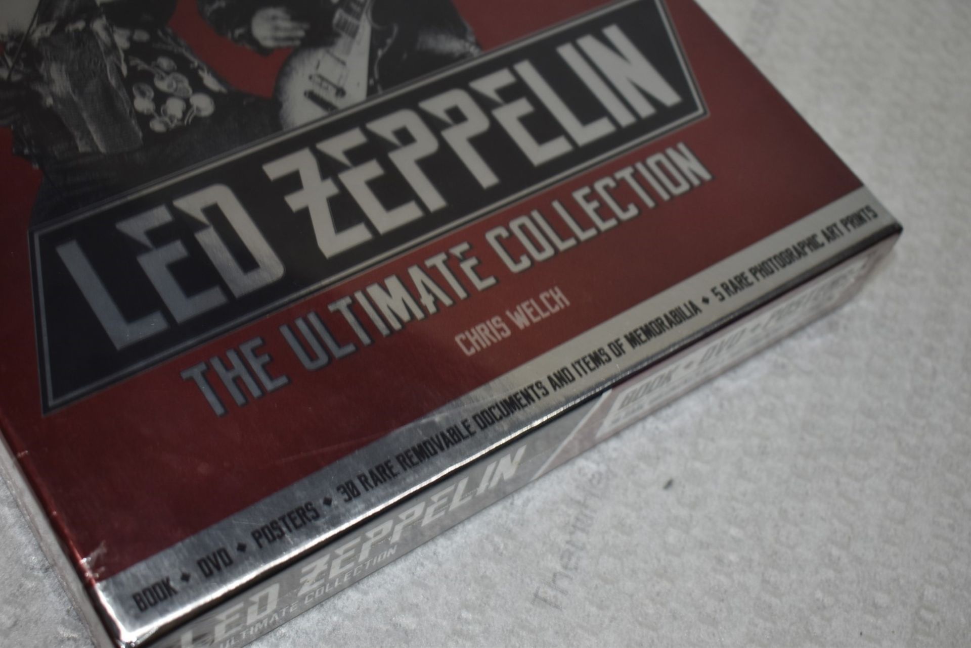 1 x Led Zeppelin The Ultimate Collection Box Set - Includes Book, Documents, DVD, Posters and Photos - Image 4 of 9