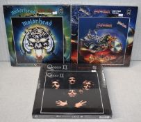 3 x 500 Piece Jigsaws By Rock Saws - Includes Judas Priest, Queen & Motorhead - RRP £60