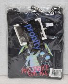 1 x Metallica Cross Body Festival Bag by Rock Sax - And Justice For All - Officially Licensed
