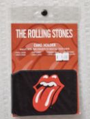 20 x Rolling Stones Card Holder Wallets - Officially Licensed Merchandise - New & Unused - RRP £100