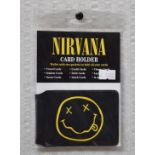 20 x Nirvana Card Holder Wallets - Officially Licensed Merchandise - New & Unused - RRP £100