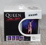 1 x Ceramic Drinking Mug - QUEEN - Officially Licensed Merchandise - New & Boxed - Ref: PX240 CB -