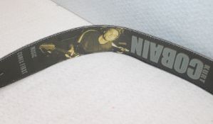 1 x Kurt Cobain Leather Guitar Strap by Perri's - Officially Licensed Merchandise - RRP £40 -
