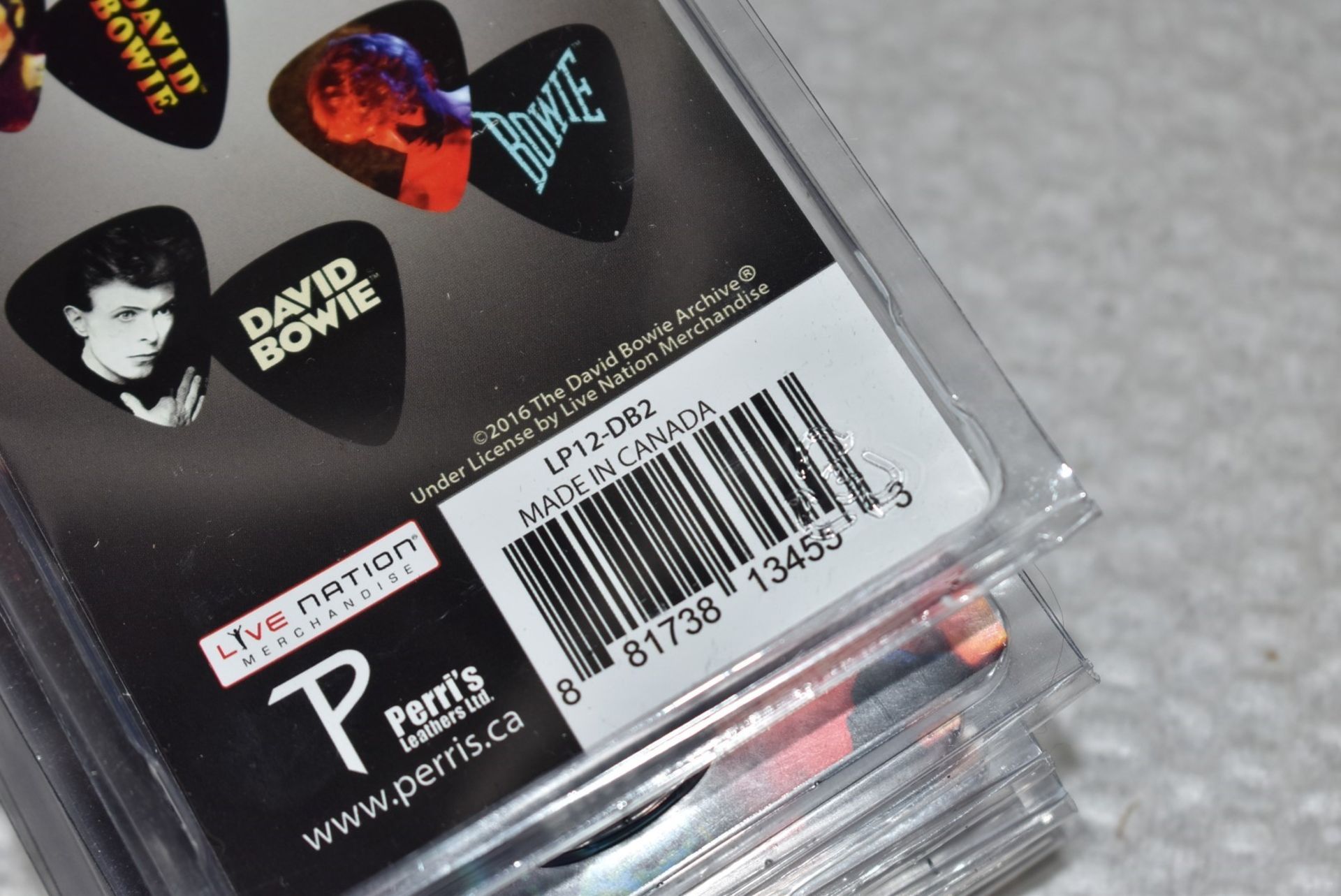 10 x David Bowie Guitar Pick Multipacks By Perri's - 6 Picks Per Pack - Officially Licensed - Image 6 of 7
