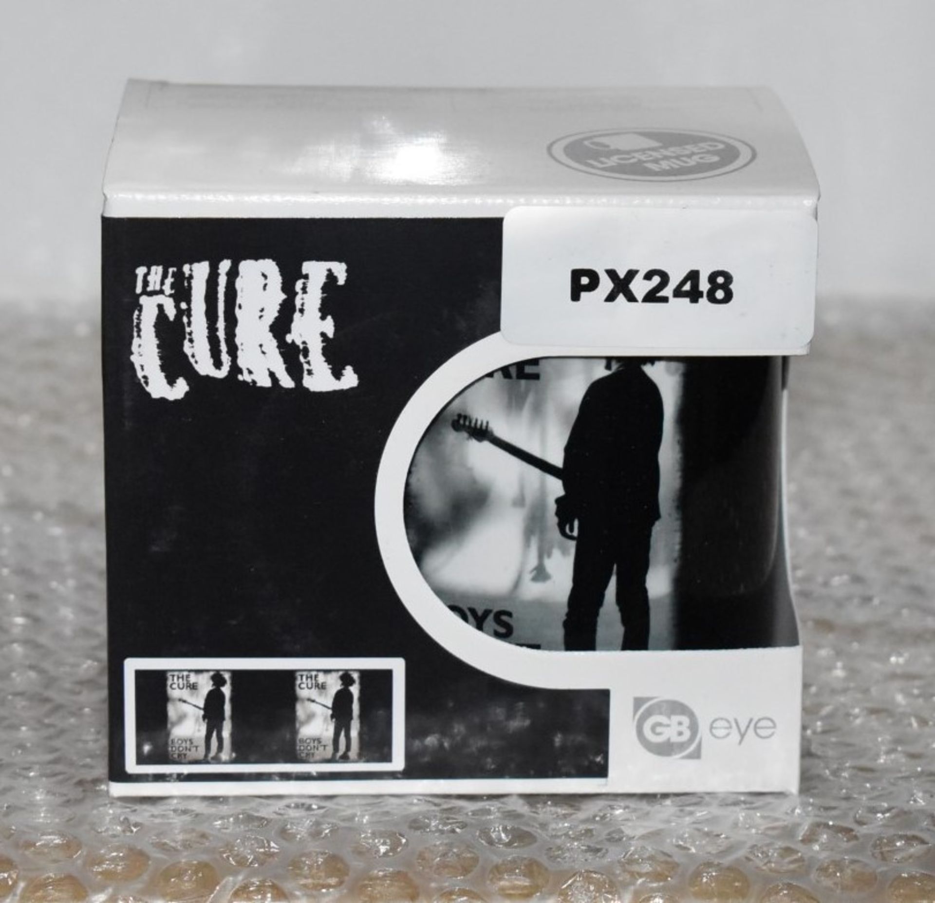 1 x Ceramic Drinking Mug - THE CURE - Officially Licensed Merchandise - New & Boxed - Ref: PX248