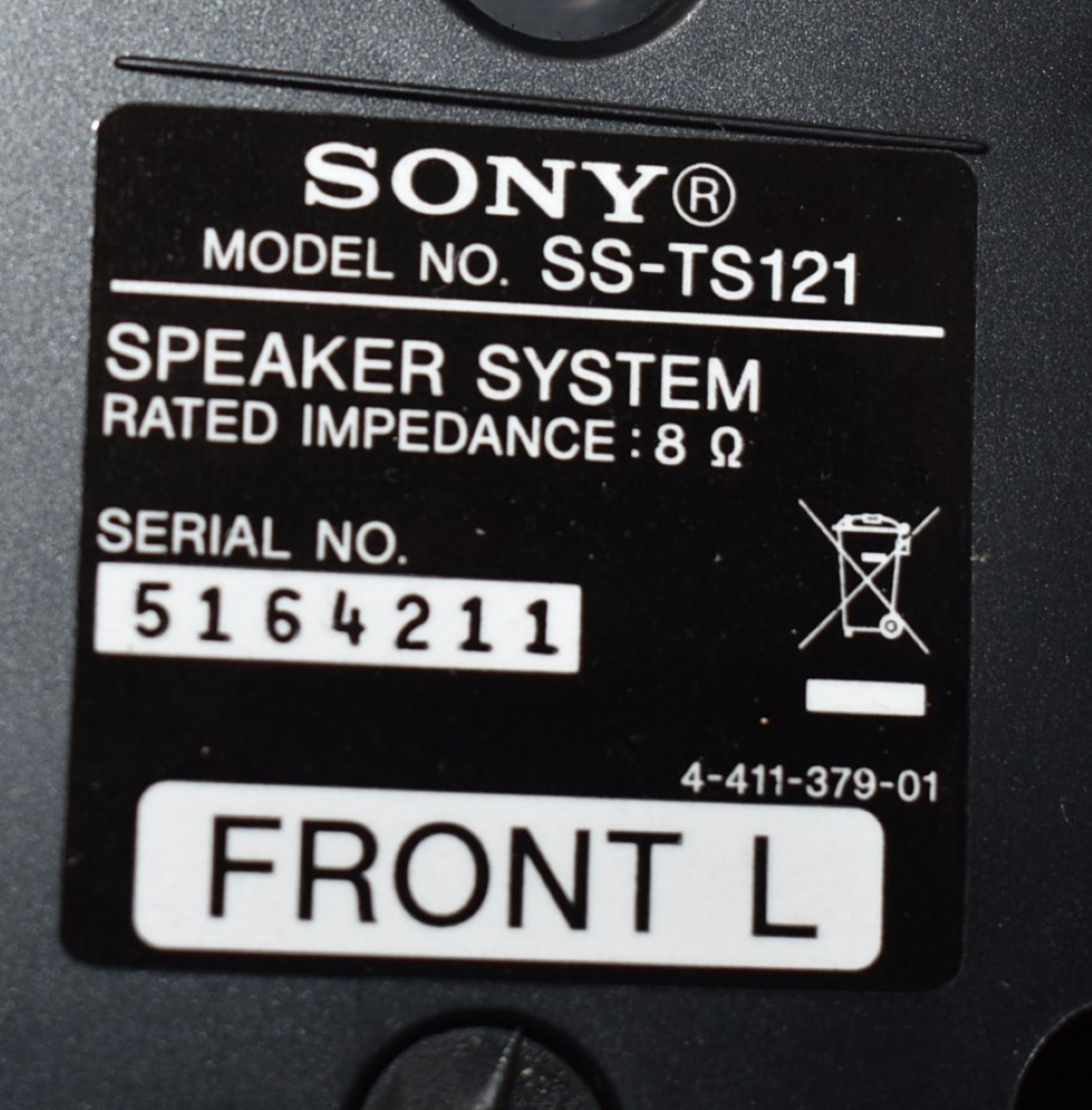 1 x Sony Surround Sound Home Theater Speaker Set - Includes Four Speakers and Subwoofer - New & - Image 4 of 7