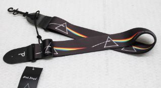 1 x Pink Floyd Darkside of the Moon Guitar Strap by Perri's - Officially Licensed Merchandise -