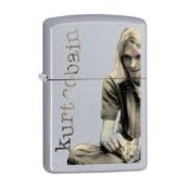 1 x Genuine Zippo Windproof Refillable Lighter - KURT COBAIN - Presented in Gift Box - RRP £40