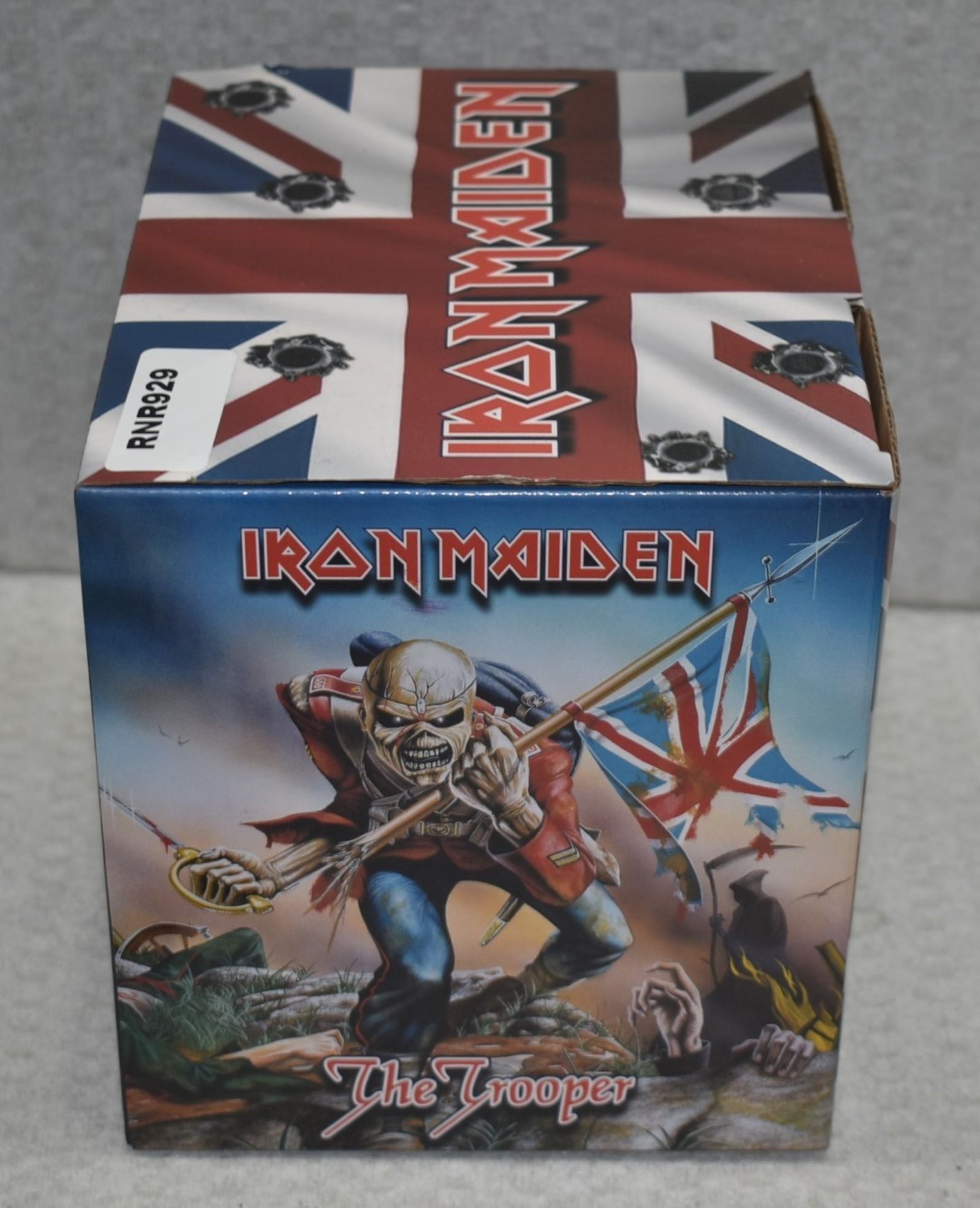 1 x Iron Maiden Officially Licensed Tankard Featuring Eddie the Trooper and Union Jack - RRP £60 - Image 5 of 11