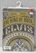 1 x ELVIS PRESLEY Official Signature Product Merchandise 60 YEARS OF THE KING OF ROCK N' ROLL Logo