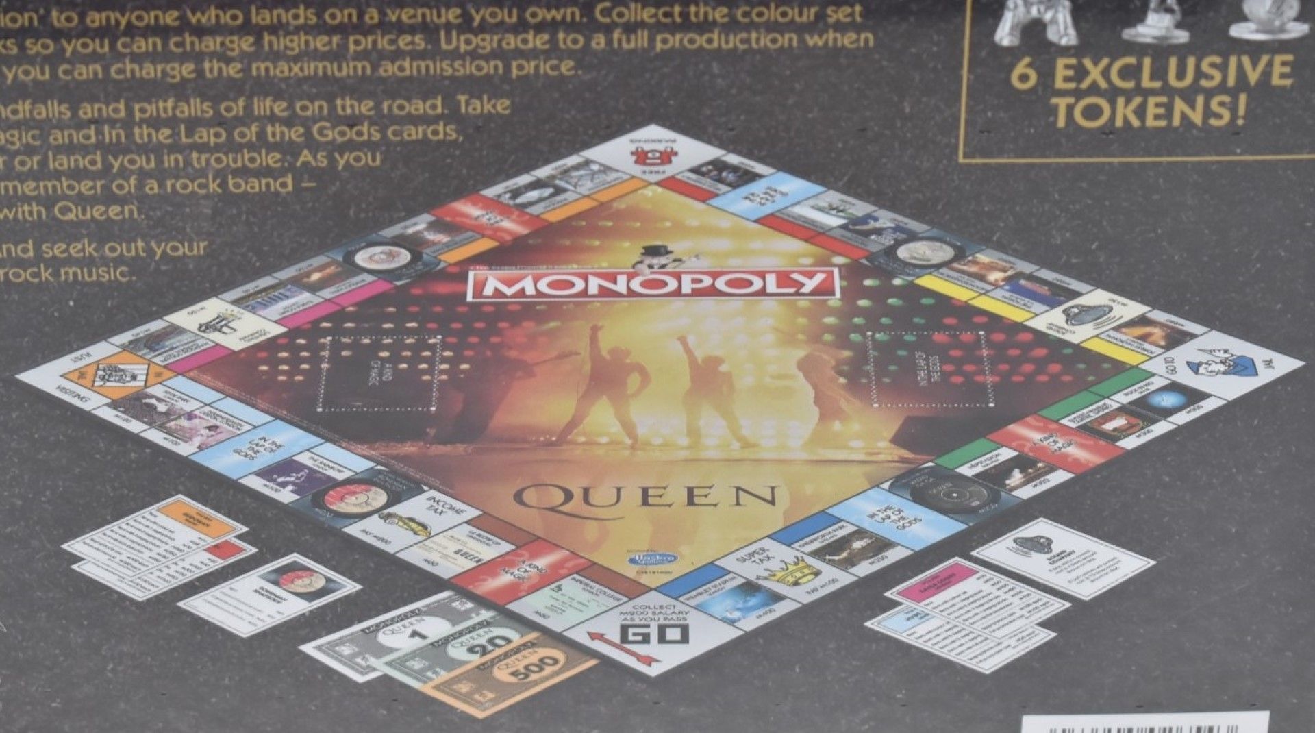 1 x Monopoly Board Game - QUEEN COLLECTORS EDITION - Officially Licensed Merchandise - New & Sealed - Image 4 of 10