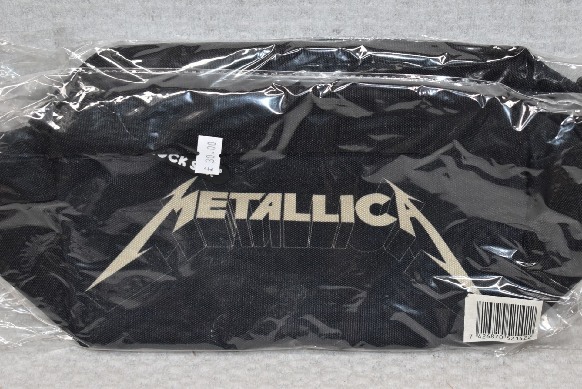 1 x Metallica Travellers Wash Bag by Rock Sax - Officially Licensed Merchandise - New & Unused - - Image 2 of 4