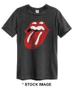 1 x THE ROLLING STONES Tongue Era Short Sleeve Men's T-Shirt by Rolling Stones Official
