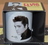 6 x Rock n Roll Themed Band Drinking Mugs - ELVIS PRESLEY - Officially Licensed Merchandise by