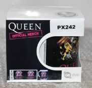 1 x Ceramic Drinking Mug - QUEEN - Officially Licensed Merchandise - New & Boxed - Ref: PX242 CB -