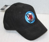 1 x The Who Baseball Cap Featuring the Iconic Bullseye Band Logo - Colour: Black - One Size With