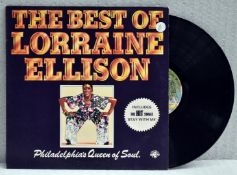 1 x THE BEST OF LORRAINE ELLISON Warner Bros. Records 1976 2 Sided 12 Inch Vinyl - Ref: RNR8623 -